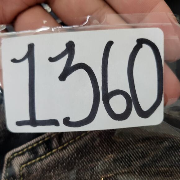 Mars Denim Fashion Men's Style 520 Jeans Sz 3XL Z. Andera Retro Baggy Dark Wash - Picture 15 of 15